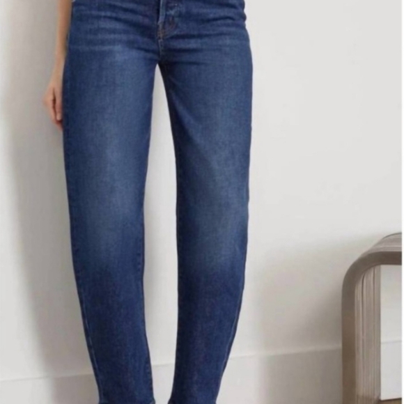 NWT MOTHER women's curbside flood jeans in Yee haw size 28 - Picture 2 of 9